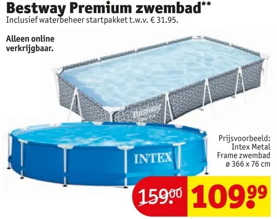 Aanbieding: Premium zwembad