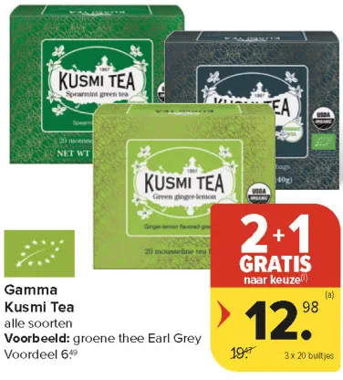 Promotie: Kusmi Tea