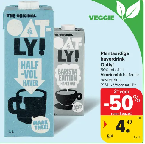 Aanbieding: Plantaardige haverdrink