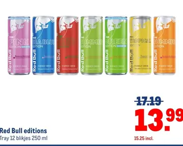Aanbieding: Red Bull editions