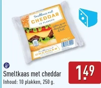 Aanbieding: Smeltkaas met cheddar