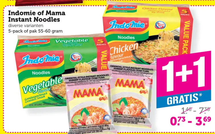 Aanbieding: Instant Noodles
