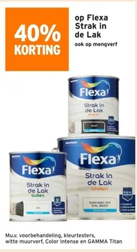 Aanbieding: op Flexa Strak in de Lak