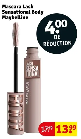 Offre: Mascara Lash Sensational Body