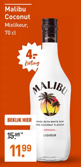 Aanbieding: Malibu Coconut