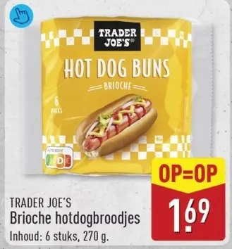Aanbieding: Brioche hotdogbroodjes