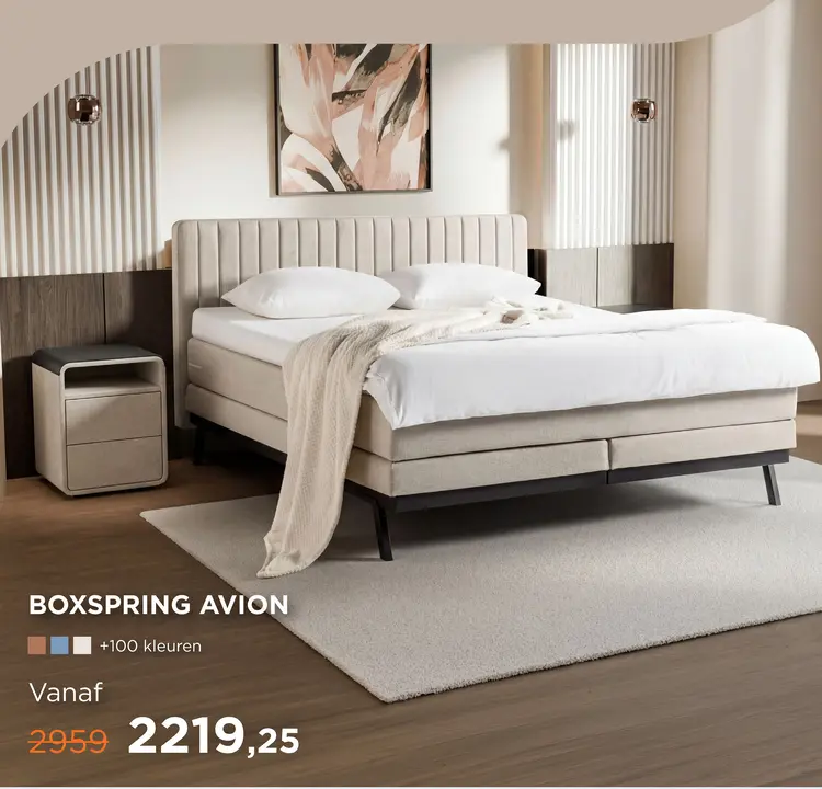 Aanbieding: Boxspring avion