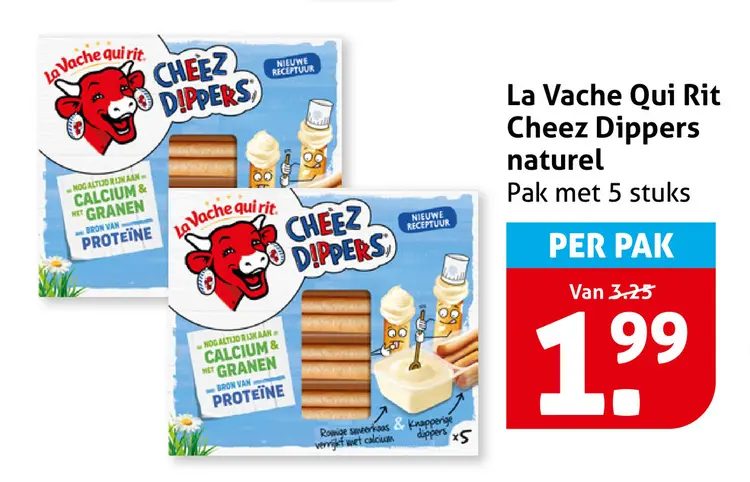Aanbieding: Cheez Dippers naturel