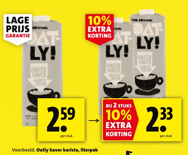 Aanbieding: Oatly haver barista