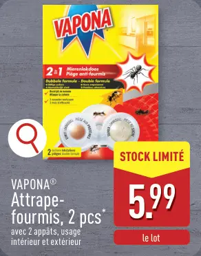 Offre: Attrape-fourmis
