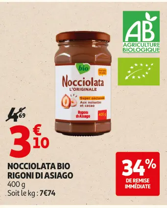 Promotie: Nocciolata bio
