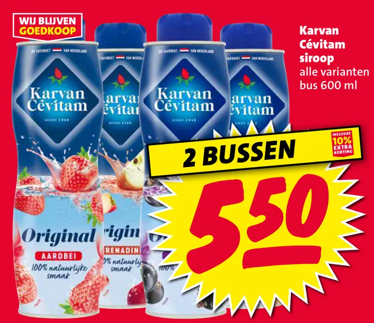 Aanbieding: Karvan Cévitam siroop