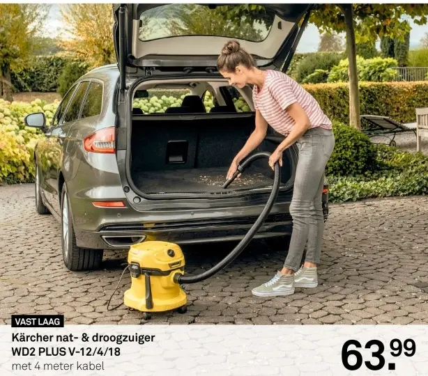 Aanbieding: Kärcher nat- & droogzuiger WD2 PLUS V-12/4/18