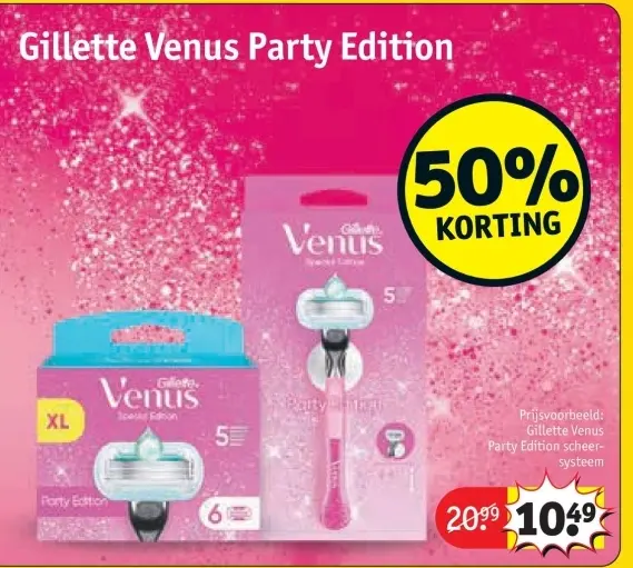 Promotie: Venus Party Edition scheersysteem