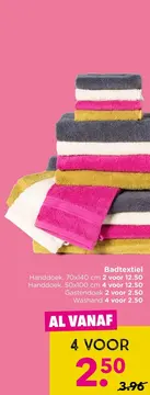 Aanbieding: Badtextiel