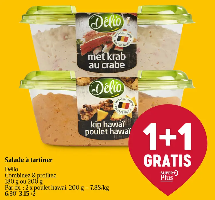 Offre: Salade à tartiner