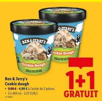 Offre: Cookie dough