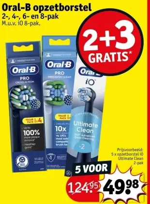 Promotie: opzetborstel iO Ultimate Clean