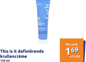 Aanbieding: This is it definiërende krullencrème