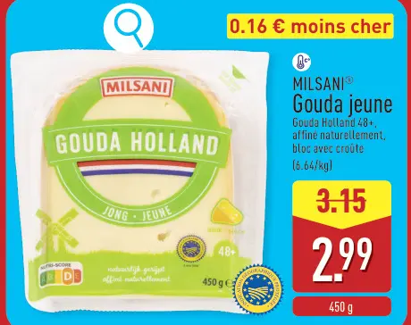 Offre: Gouda jeune
