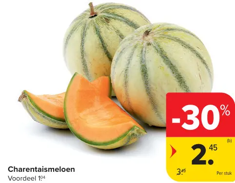 Promotie: Charentaismeloen