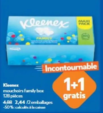 Offre: Mouchoirs family box