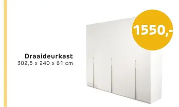 Aanbieding: Draaideurkast