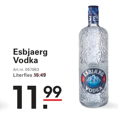 Aanbieding: Esbjaerg Vodka