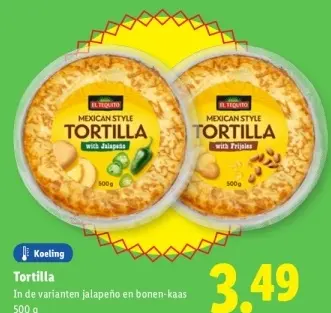 Aanbieding: Tortilla