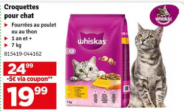 Aanbieding: Croquettes pour chat