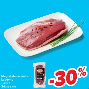 Offre: Magret de canard cru
