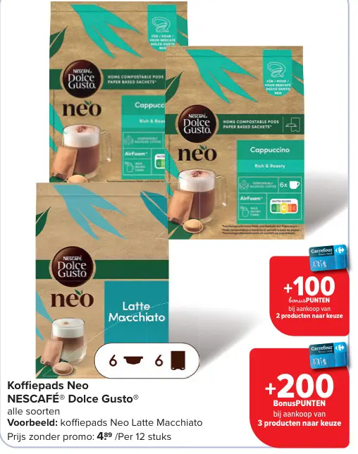 Promotie: Koffiepads Neo
