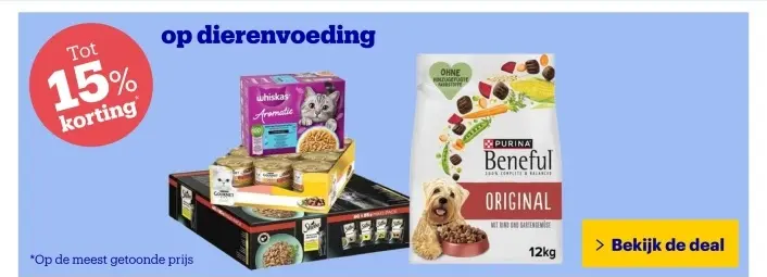 Aanbieding: dierenvoeding