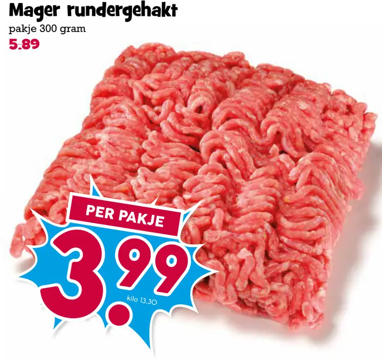 Aanbieding: Mager rundergehakt