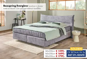 Aanbieding: Everglow boxspring