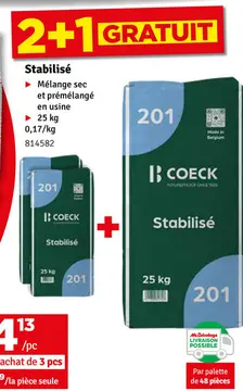 Aanbieding: Stabilisé