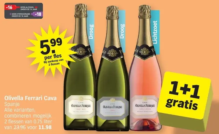 Promotie: Olivella Ferrari Cava