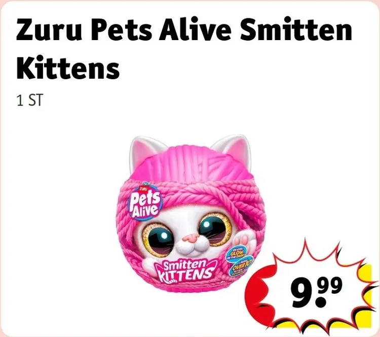 Promotie: Pets Alive Smitten Kittens