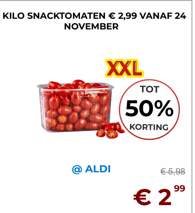 Aanbieding: Snacktomaten