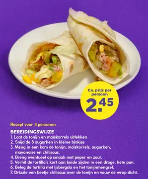 Aanbieding: Wraps