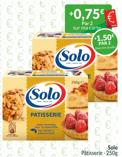Offre: Solo Pâtisserie