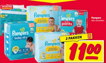 Aanbieding: Pampers alle varianten