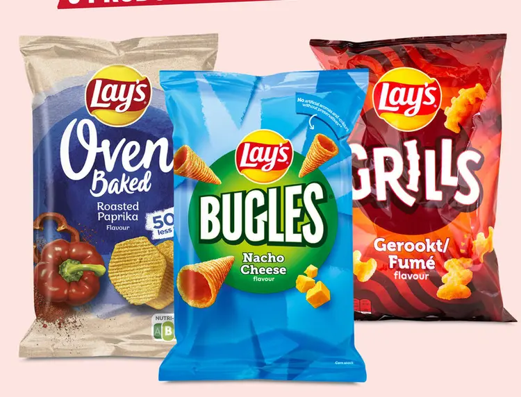 Offre: Oven Baked Roasted Paprika, Bugles Nacho Chee