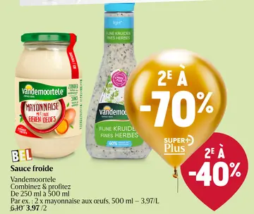 Offre: Sauce froide