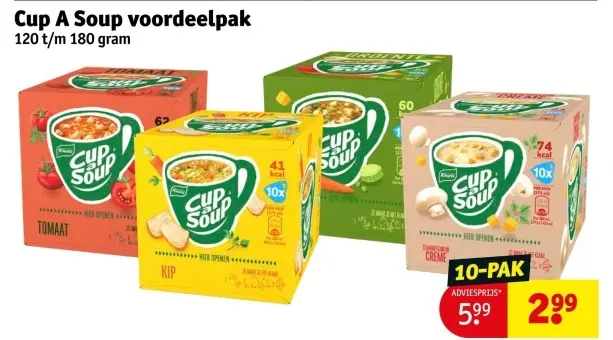 Aanbieding: Cup A Soup Voordeelpakket