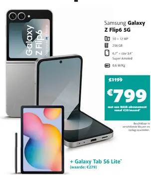 Aanbieding: Samsung Galaxy Z Flip6 5G