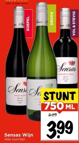 Aanbieding: Sensas Wijn