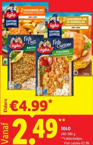Aanbieding: Fish cuisine