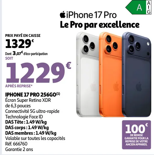 Promotie: iPhone 17 Pro