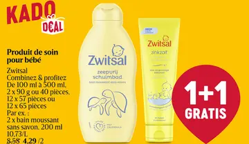 Offre: Produit de soin pour bébé
